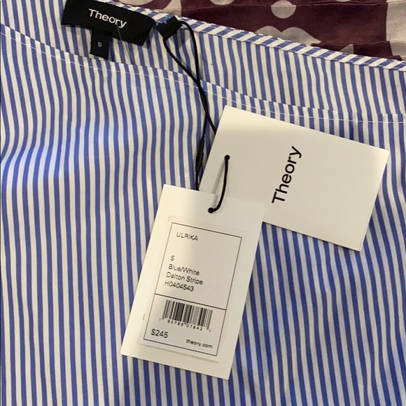 Theory Ulrika Dalton Stripe Top*** - Picture 5 of 6